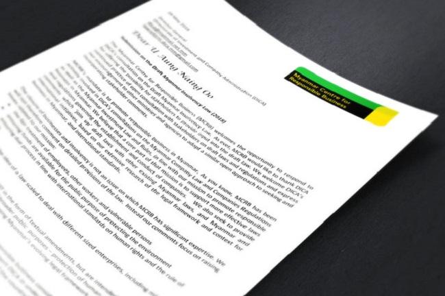 La nouvelle loi sur les faillites en BIrmanie