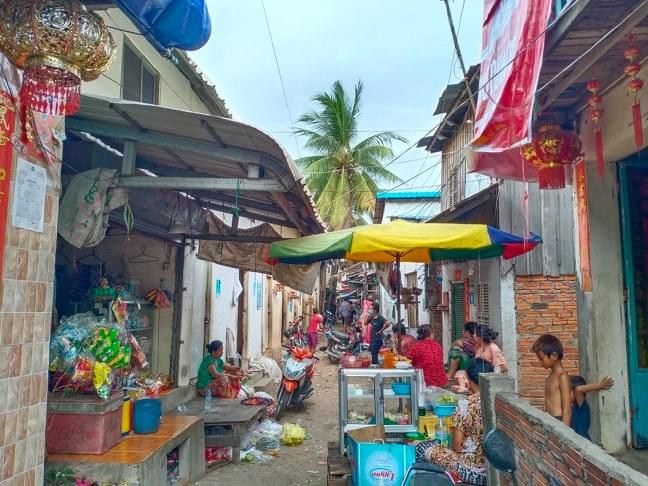 bidonville phnom penh covid