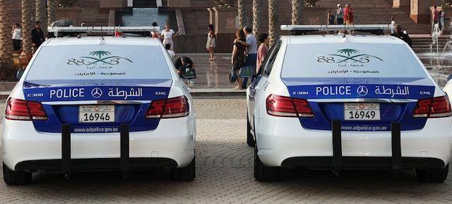 contrôle routier Abu Dhabi