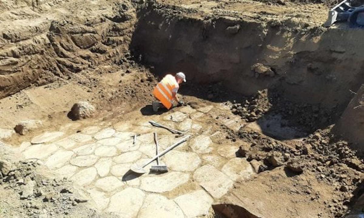 Vestiges antiques via Tiburtina