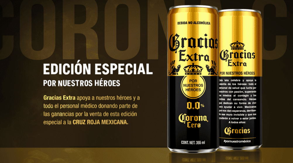 Corona édition spéciale Croix-Rouge mexicaine