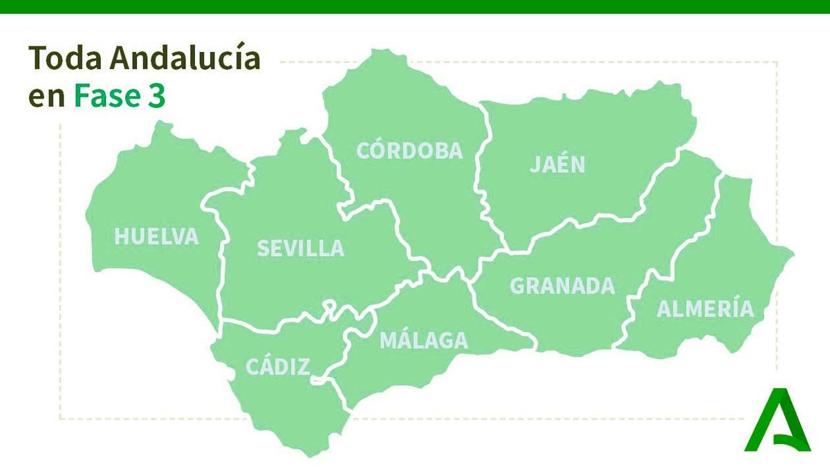 Andalousie Phase 3 8 juin 2020 Malaga Grenade