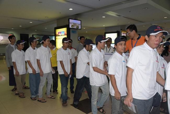 Des expatriés birmans illegaux en Malaisie sont rapatriés en 2016