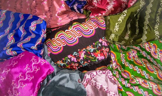 tissus technique acheik Birmanie