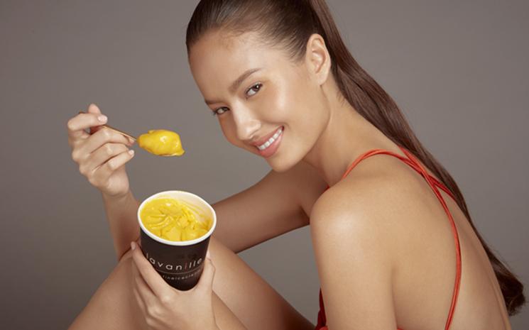 Glace francaise La Vanille Bangkok