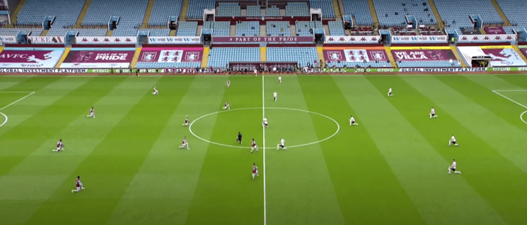 hommage premier league Black Lives Matter