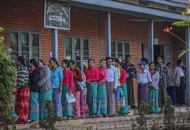 election covid-19 birmanie