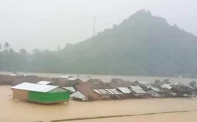 camp réfugiés Yatchaung Birmanie