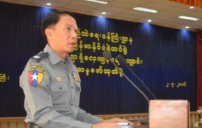 Le général Zaw Moe Than