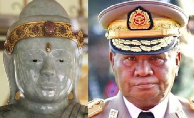 birmanie statues bouddha