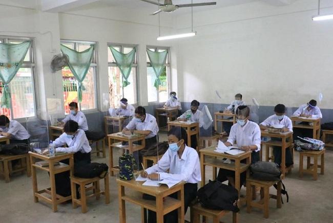 rentree des classes 2020 en Birmanie