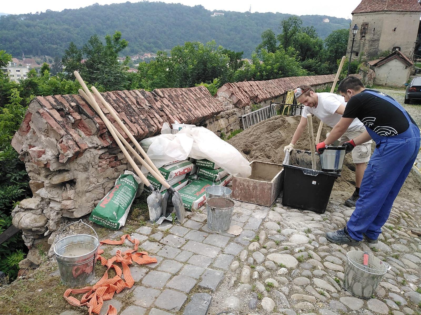 volontaires roumanie Sighișoara