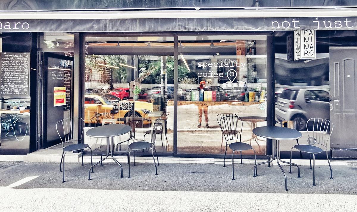 Bucarest café bar terrasse restaurant