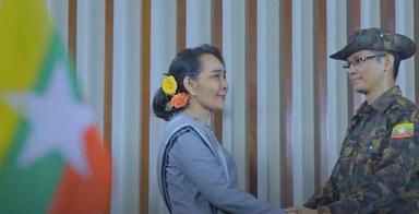 La Lady et le General vu par le chanteur birman Yone Lai