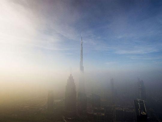 meteo Dubai brouilard