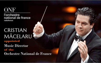 Cristian Măcelaru directeur musical Orchestre National de France