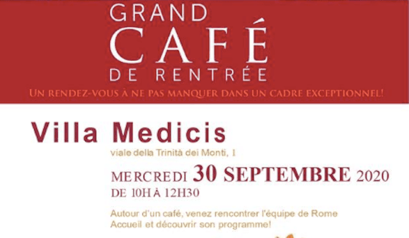 ROME ACCUEIL Café de rentrée