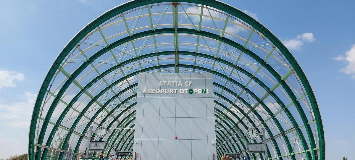 La ligne ferroviaire reliant Bucarest à l'aéroport achevée à 97%