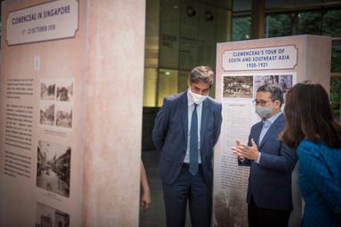 exposition "Clemenceau à Singapour" voilah! 2020