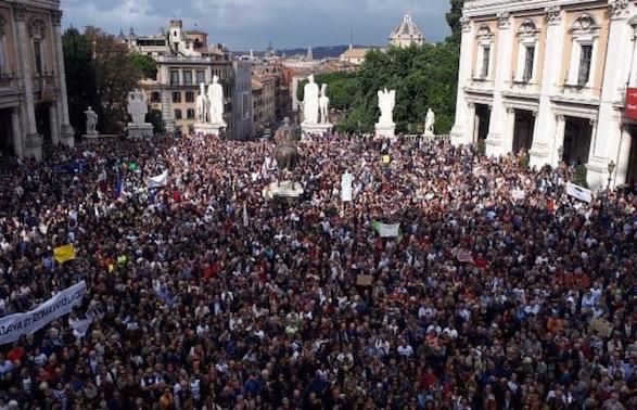 Manifestation Rome