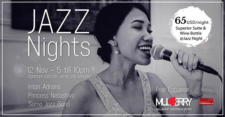 Jazz night Muberry Hotel Siem Reap