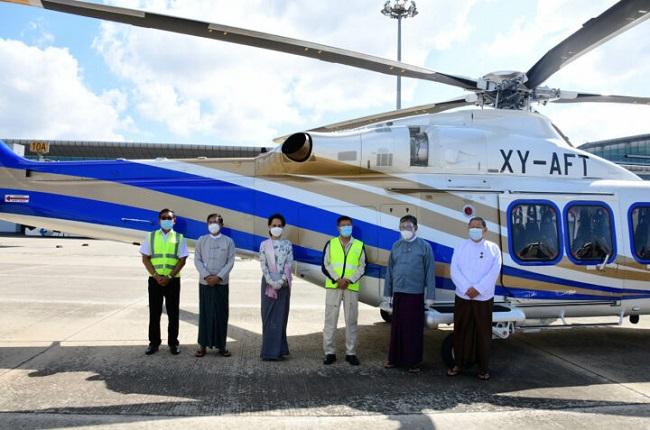 AgustaWestland AW-139 Aung San Suu Kyi Birmanie