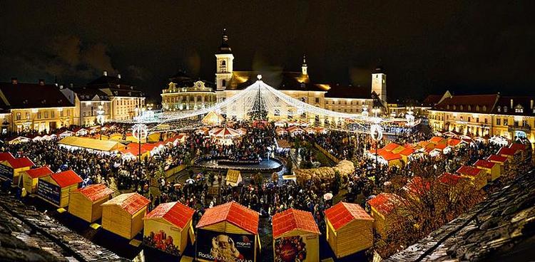 Le marché de Noël de Sibiu suspendu en raison de la pandémie