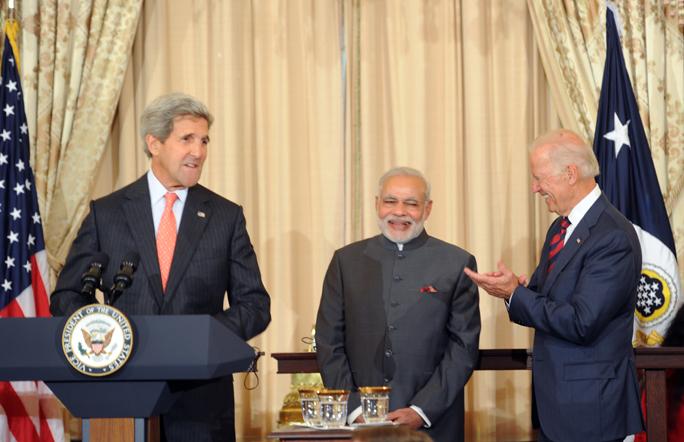 Biden Harris Modi Inde USA