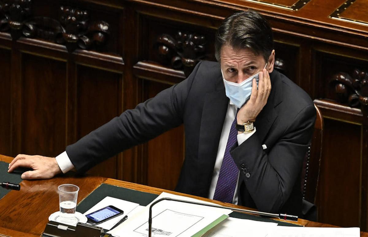 Conte décret covid 19 Rome