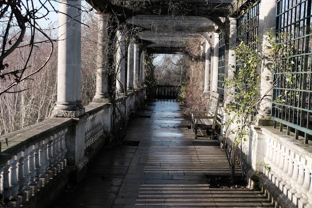 hampstead heath pergola