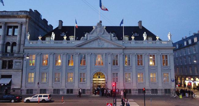 Ambassade France Danemark Palais Thott histoire architecture