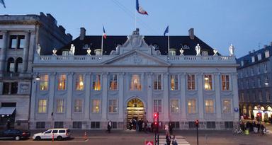 Ambassade France Danemark Palais Thott histoire architecture