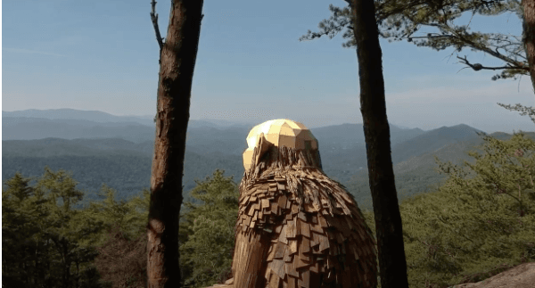 géant troll Thomas Dambo Danemark bois recyclé monde