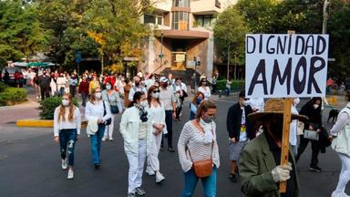 Marche blanche Baptiste Lormand