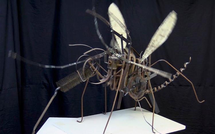 Sculpture cinétique d'Alex Gilbert
