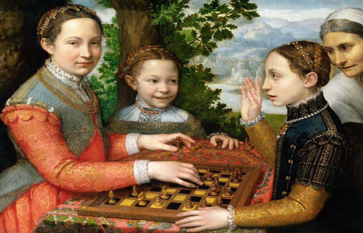 La partie d'échecs, Sofonisba Anguissola