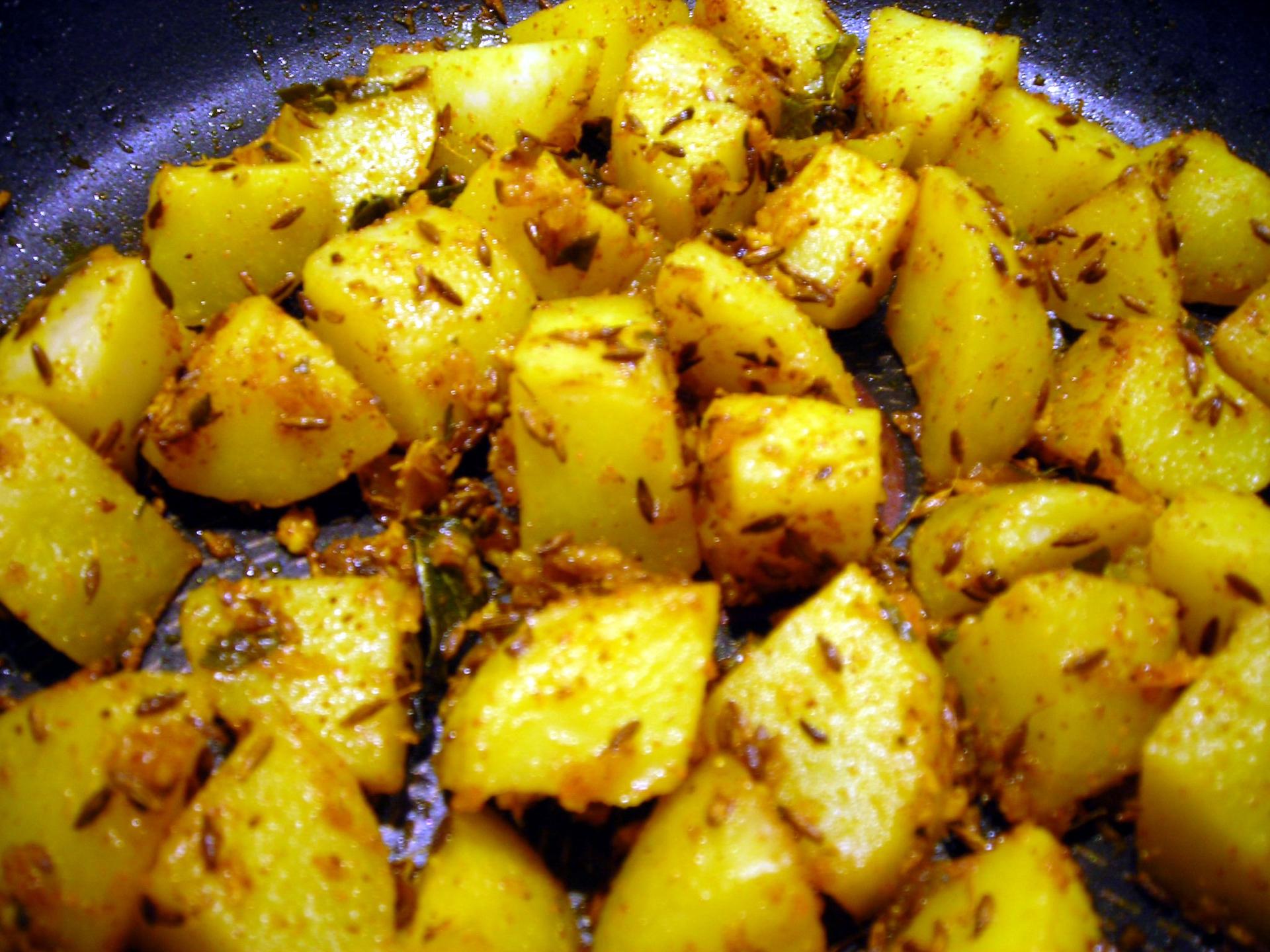 pommes sautées à lindienne