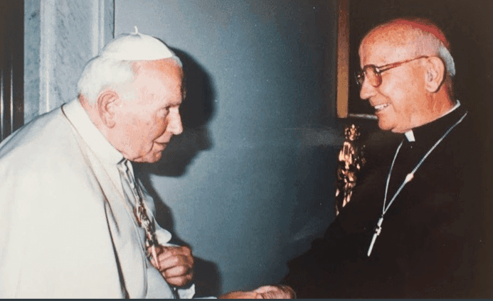 Jean Paul II Mgr Ramousse