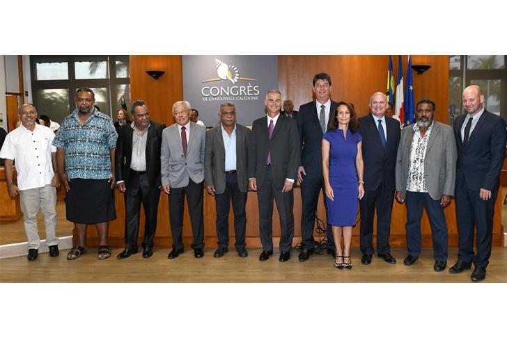 nouvelle calédonie nouveau gouvernement