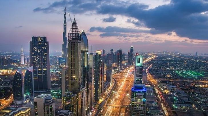 hotels illuminés Dubai