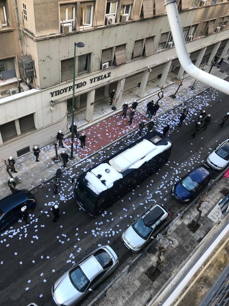 manifestation ministere sante grèce