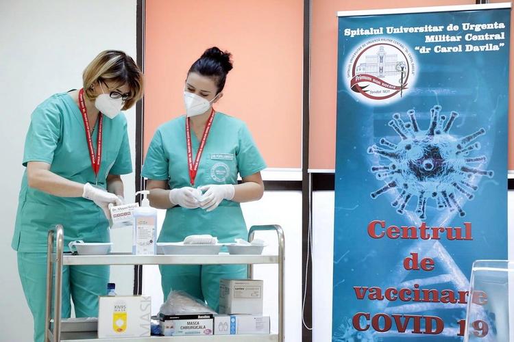 personnel santé vaccin roumanie