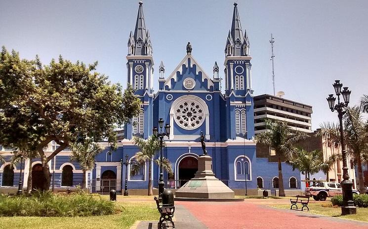 La plaza Francia à Lima