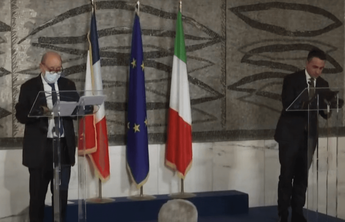 Jean-Yves Le Drian Rome