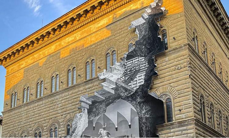 JR Palazzo Strozzi Florence