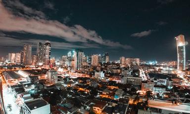 vue de manille aux philippines