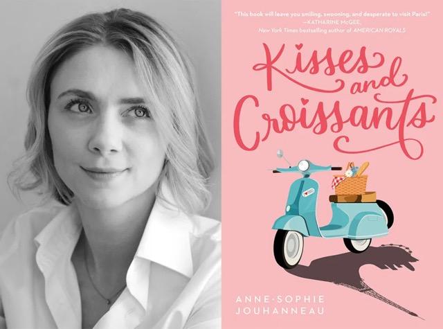 Anne-Sophie Jouhanneau et son dernier roman Kisses and Croissants