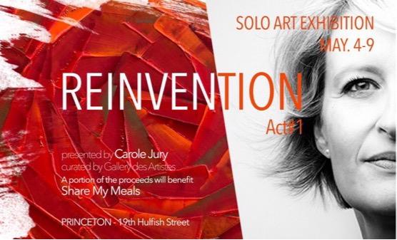 Exposition solo de l’artiste Carole Jury