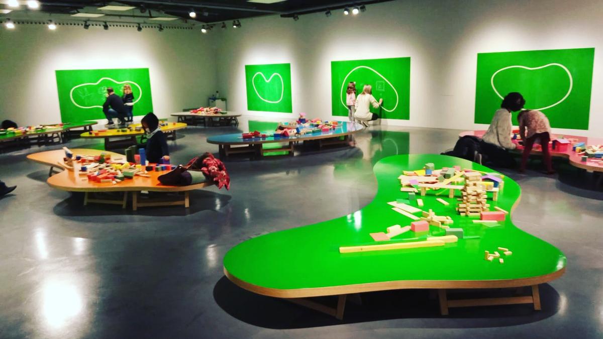 Atelier jeu de Paul Cox au Centre Pompidou Malaga