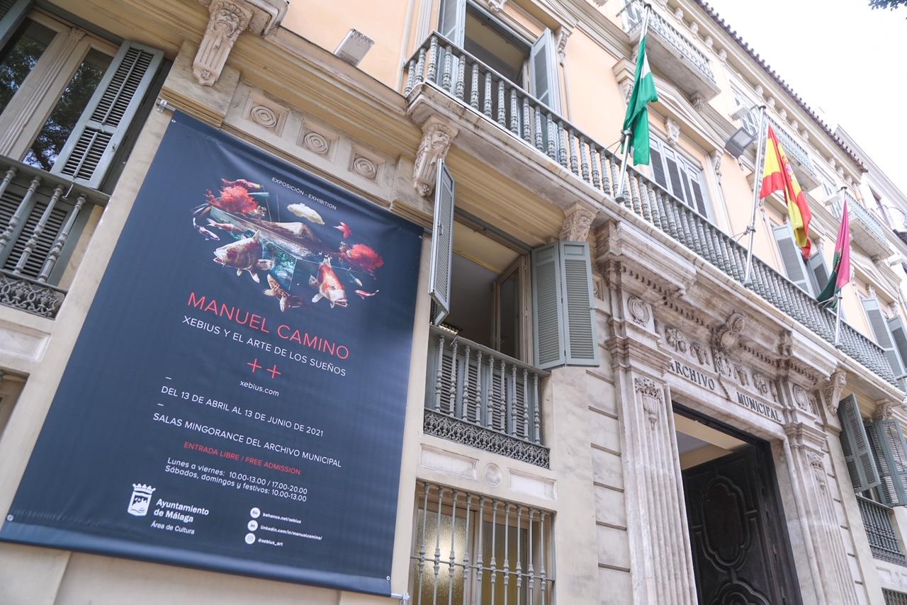 Manuel Camino expose dans la salle Mingorance à Malaga